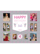 Load image into Gallery viewer, Ballerina Bunny Birthday Banners