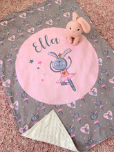Load image into Gallery viewer, Ballerina Bunny Forever Blanket