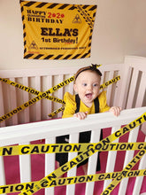 Load image into Gallery viewer, Happy Quarantine Birthday Banner - Yellow