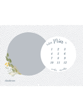 Load image into Gallery viewer, Baby Milestone Blanket