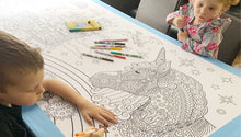 Load image into Gallery viewer, Unicorn Dreams Colour Me in