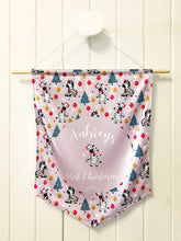 Load image into Gallery viewer, Party Zebra Personalised 1st Christmas Hanger