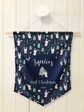 Load image into Gallery viewer, Hoppy Christmas Personalised 1st Christmas Hanger