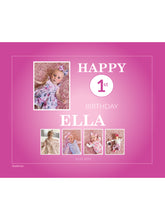 Load image into Gallery viewer, HOT PINK Birthday Banners