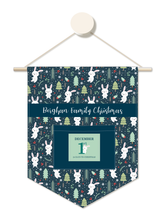 Load image into Gallery viewer, Hoppy Christmas Personalised Advent Calendar Hanger