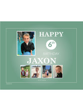 Load image into Gallery viewer, TEAL Birthday Banners