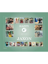 Load image into Gallery viewer, TEAL Birthday Banners