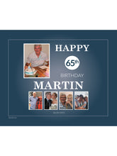 Load image into Gallery viewer, NAVY Birthday Banners