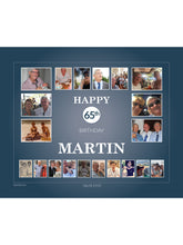 Load image into Gallery viewer, NAVY Birthday Banners