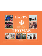 Load image into Gallery viewer, PEACH Birthday Banners