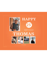Load image into Gallery viewer, PEACH Birthday Banners
