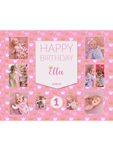 Load image into Gallery viewer, Princess Birthday Banners