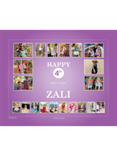 Load image into Gallery viewer, PURPLE Birthday Banners