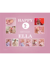Load image into Gallery viewer, ROSE PINK Birthday Banners