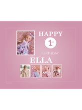 Load image into Gallery viewer, ROSE PINK Birthday Banners