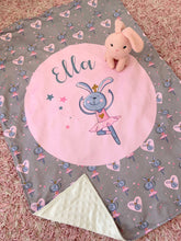 Load image into Gallery viewer, Ballerina Bunny Forever Blanket

