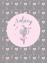 Load image into Gallery viewer, Ballerina Bunny Forever Blanket
