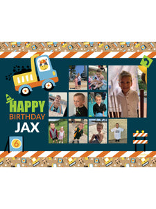 Little Digger Birthday Banners