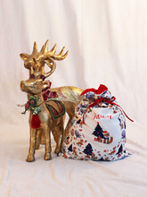 Load image into Gallery viewer, Festive Fox Santa Sack
