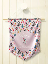 Load image into Gallery viewer, Party Zebra Personalised 1st Christmas Hanger
