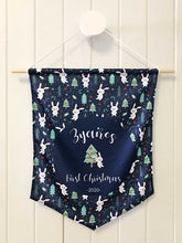 Load image into Gallery viewer, Hoppy Christmas Personalised 1st Christmas Hanger
