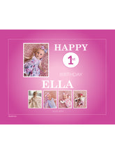 Load image into Gallery viewer, HOT PINK Birthday Banners
