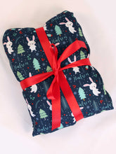 Load image into Gallery viewer, Hoppy Christmas Reusable Gift Wrap
