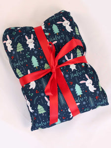 Hoppy Christmas Reusable Gift Wrap