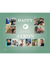 Load image into Gallery viewer, TEAL Birthday Banners
