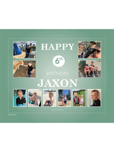 TEAL Birthday Banners