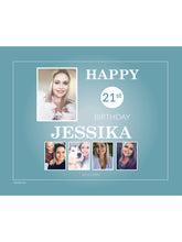 Load image into Gallery viewer, AQUA Birthday Banners
