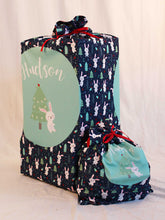 Load image into Gallery viewer, Hoppy Christmas Santa Sack

