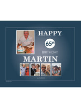 Load image into Gallery viewer, NAVY Birthday Banners

