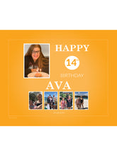 Load image into Gallery viewer, MUSTARD Birthday Banners

