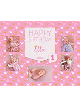 Load image into Gallery viewer, Princess Birthday Banners
